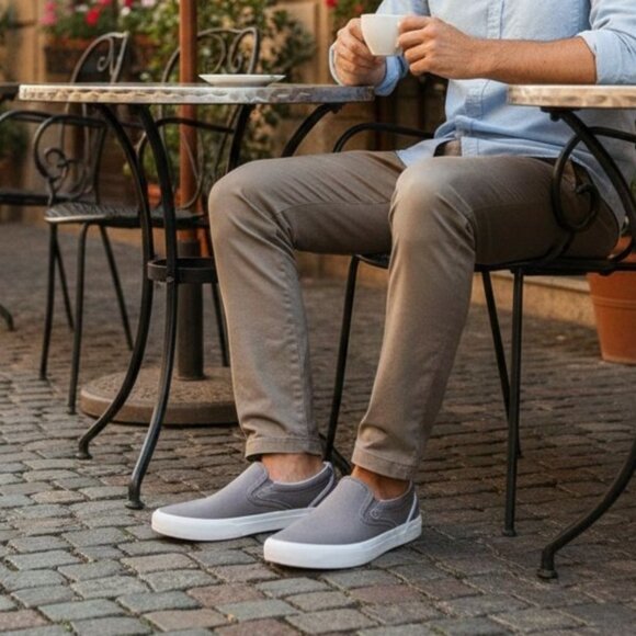 Hurley 8 Sneaker Men Arlo Slip On Canvas Casual Classic Shoe Minimalist - Picture 1 of 12